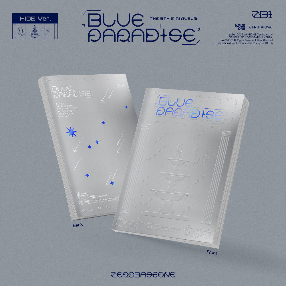 ZEROBASEONE - 5TH MINI ALBUM [BLUE PARADISE] (2 VERSIONS)
